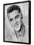 Elvis Presley Çerçeveli Cam Tablo 1