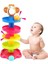 Huanger Ball Kazık Kulesi Bebek Oyuncakları Çıngıraklar 0 24MONTHS Çocuklar Yenidoğan Çıngıraklar ve Cep Telefonları (Yurt Dışından) 1