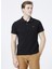 Polo Yaka Siyah Erkek T-Shirt 5