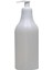 Sert Plastik 500ML Boş Sprey Kolonya Dezenfektan Şişesi + Sıvı Sabun Pompalı 2 Adet 1