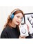 P47 Kablosuz Bluetooth Kafa Üstü Kulaklık Mavi (Yurt Dışından) 2