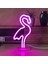 Flamingo Neon LED Dekoratif Masa ve Gece Lambası 1