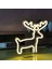 Geyik Neon LED Dekoratif Masa ve Gece Lambası 2