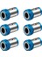 6 Adet Evrensel 1/4 "6.35MM Manyetik Halka Alaşım Manyetik Halka Tornavida Ucu Korozyon Önleyici Güçlü Mıknatıslayıcı Matkap Ucu (Yurt Dışından) 1