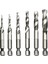 Kademeli Matkap 1/4 '' Hex Hss Çelik Diş Spiral Vidalı Matkap Uçları Metrik Kompozit Kılavuz Matkap Ucu Dokunun 6 Adet/takım Matkap Ucu (Yurt Dışından) 1