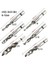 Kademeli Matkap 1/4 '' Hex Hss Çelik Diş Spiral Vidalı Matkap Uçları Metrik Kompozit Kılavuz Matkap Ucu Dokunun 6 Adet/takım Matkap Ucu (Yurt Dışından) 4