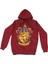 Harry Potter Gryffindor Kapüşonlu Sweatshirt Kırmızı 1