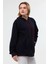 Kadın Oversize Lacivert Sweat 4