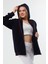 Kadın Oversize Lacivert Sweat 5