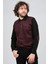Erkek Dirsek Detaylı Polo Yaka Kazak 1577427 Bordo 1