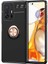 Caseworld Xiaomi Mi 11T Pro Kılıf Renkli Yüzüklü Manyetik Silikon Kapak Siyah - Rose Gold 1