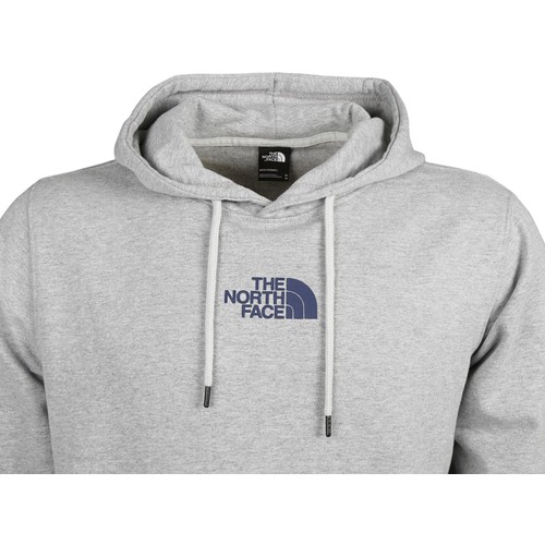 grey north face pullover