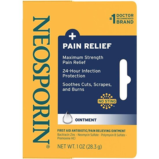 Neosporin Pain Relief Ointment 28.3gr