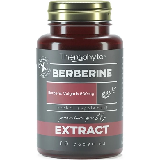 Theraphyto Berberis Vulgaris (Berberin) Ekstraktı 60 Kapsül