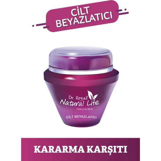 Dr. Royal Organic Cilt Beyazlatıcı Krem 100ML