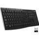 Logitech K270 Tam Boyutlu Kablosuz Türkçe Klavye - Siyah Logitech K270 Tam Boyutlu Kablosuz Türkçe Klavye - Siyah