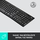 Logitech K270 Tam Boyutlu Kablosuz Türkçe Klavye - Siyah Logitech K270 Tam Boyutlu Kablosuz Türkçe Klavye - Siyah