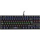 Rampage KB-R17 Raptor Black USB 6 Color Blue Switch Lc Layout Gaming Mechanical Keyboard