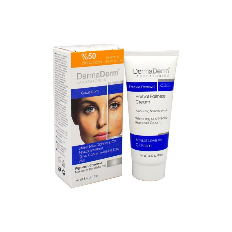Dermaderm Bitkisel & Cilt Gece Kremi 100 gr 2'li Paket