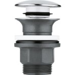 Grohe Lavabo Sifon Tapası Bas/aç Kare Abs/krom - 40824000