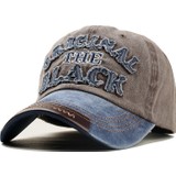 Afun Gri Yama Nakış Orijinal Siyah Beyzbol Şapkaları Pamuk% Erkek Kadın Şapka Açık Vizör Kapakları Lük Şapkalar Moda Şapka  (Yurt Dışından)