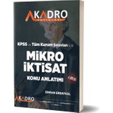 A Kadro Yayınları Mikro İktisat Konu Anlatımı 4. Baskı