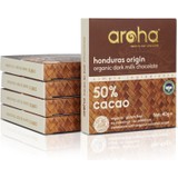 Aroha Çikolata - %50 Kakao, Sütlü, Honduras Sertifikalı Çikolata. 5 x 40 gr