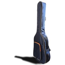 Artamania Akustik Gitar Kılıfı Şifre Kilitli Darbeye Karşı Yüksek Korumalı Soft Case Lacivert