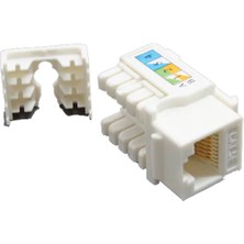 Piramittech 8P8C Sıva Altı RJ45 (Data Cat 5 E) Konnektör