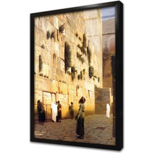 Tablosan Ağlama Duvarı Jean Leon Gerome Çerçeveli Cam Tablo