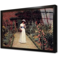 Tablosan Aşk Çerçeveli Cam Tablo