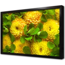 Tablosan Çiçek Çerçeveli Mdf Tablo