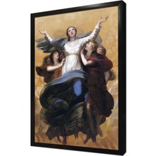 Tablosan Assumption Of The Virgin Çerçeveli Mdf Tablo