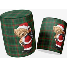 Adawall Yılbaşı Santa Teddy Puf