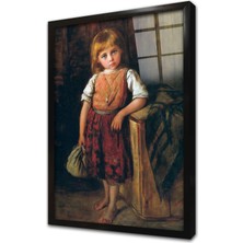 Tablosan Çocuk John Dawson Watson Çerçeveli Cam Tablo