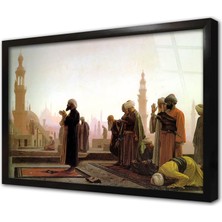 Tablosan Asr I Saadet Çerçeveli Cam Tablo