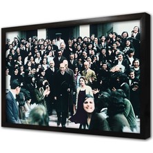 Tablosan Atatürk Kadınlarla Çerçeveli Mdf Tablo