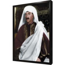Tablosan Atatürk Arap Kıyafetiyle Çerçeveli Mdf Tablo
