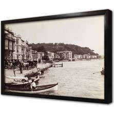 Tablosan Eski Istanbul Çerçeveli Mdf Tablo