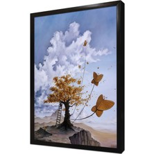 Tablosan Ağaç Çerçeveli Mdf Tablo