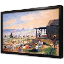 Tablosan Beach Side Çerçeveli Mdf Tablo