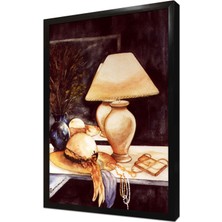 Tablosan Abajur Çerçeveli Mdf Tablo