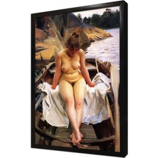 Tablosan In Werners Rowing Boat Çerçeveli Mdf Tablo