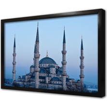 Tablosan Istanbul Sultanahmed Cami Çerçeveli Mdf Tablo
