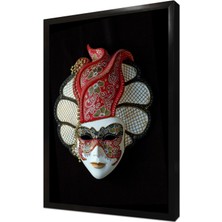 Tablosan Maske Çerçeveli Mdf Tablo