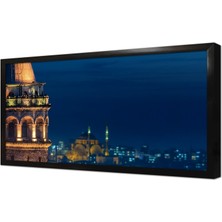 Tablosan Istanbul Galata Kulesi Çerçeveli Mdf Tablo