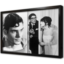 Tablosan Margot Kidder Suparman Çerçeveli Mdf Tablo