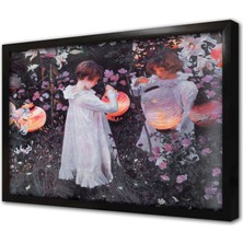Tablosan John Singer Sargent Çerçeveli Mdf Tablo