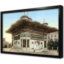 Tablosan Şadırvan Çerçeveli Mdf Tablo