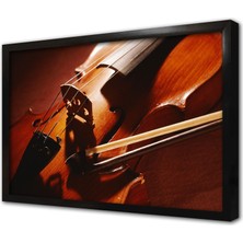 Tablosan Keman Çerçeveli Mdf Tablo